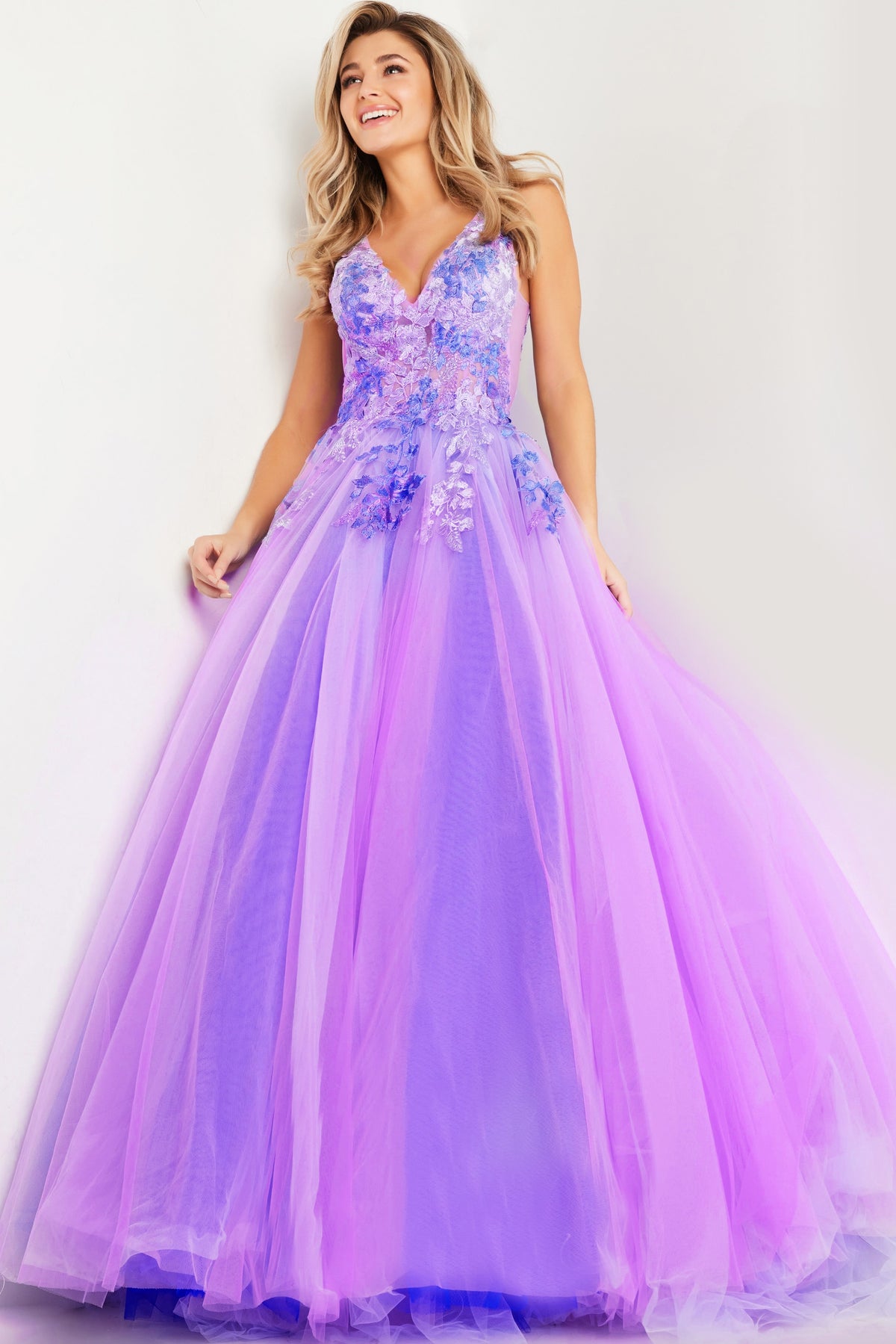 Jovani 24602A Lilac Size 12