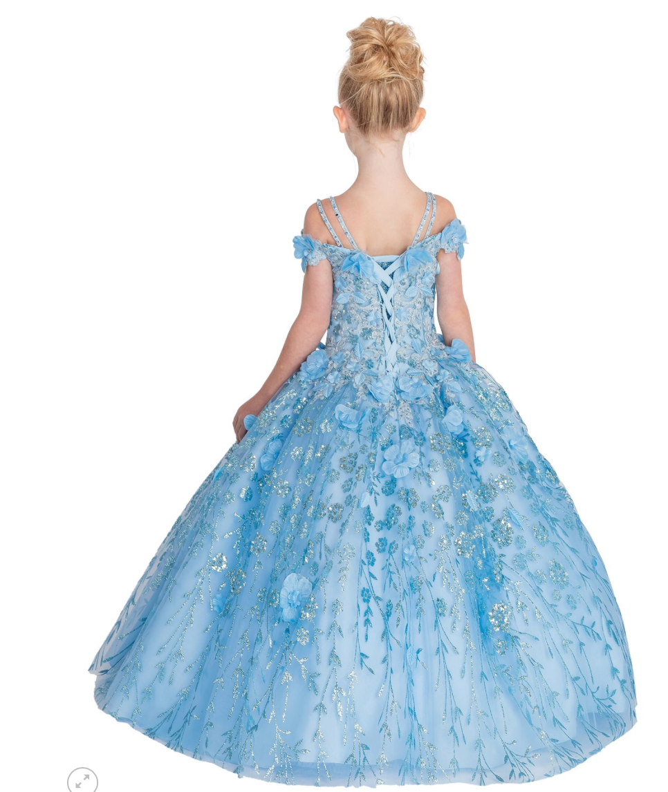 Dancing Queen K796 Size 6 Bahama Blue