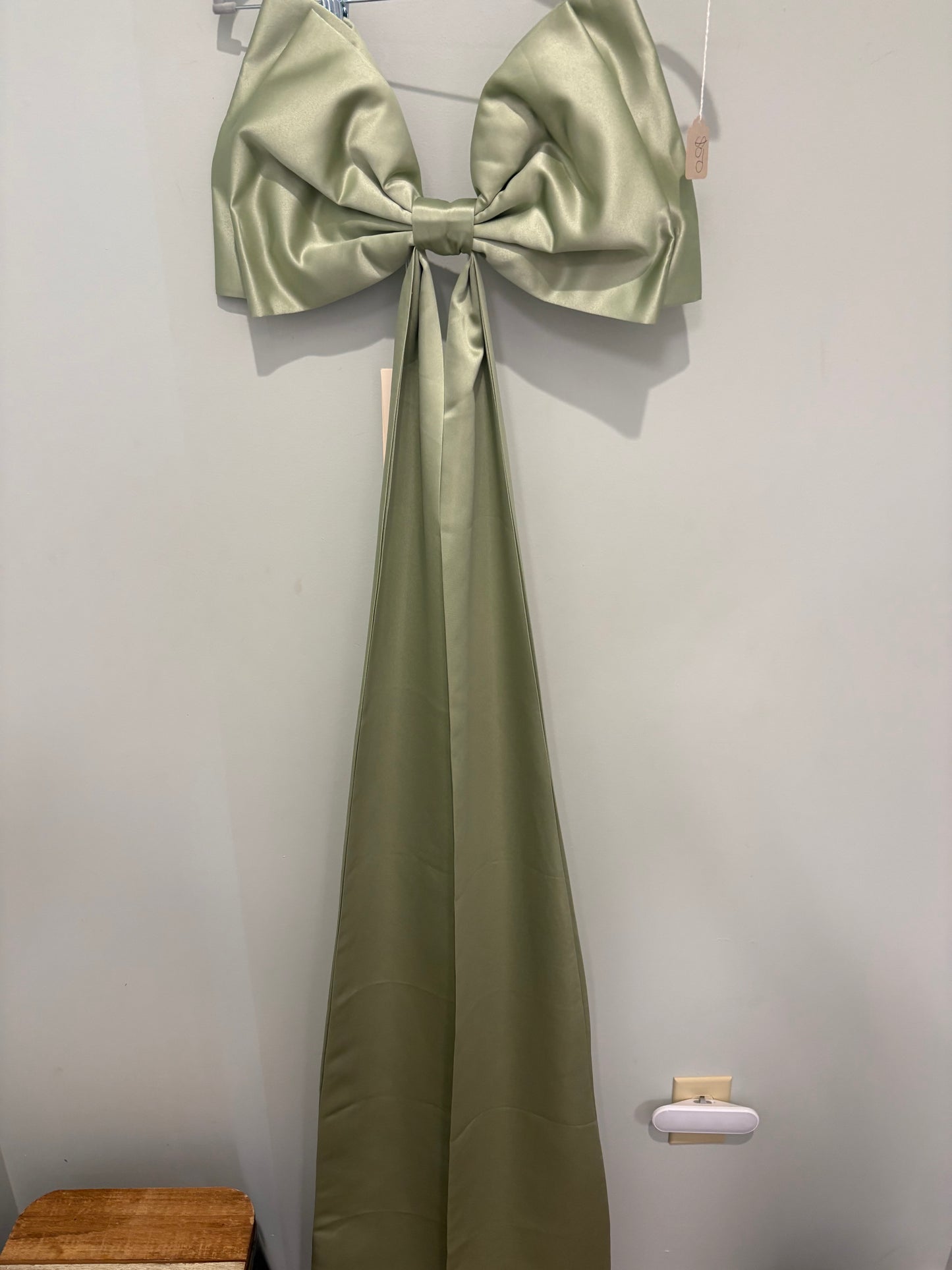 Sage Green Big Bow 444