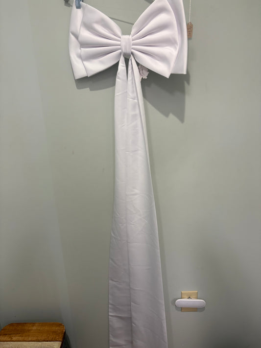 Pure White Big Bow 454
