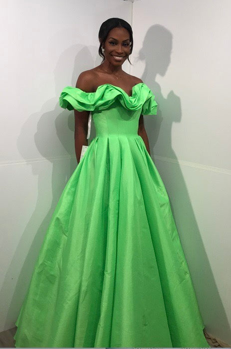 Jovani 37476B Aqua size 16