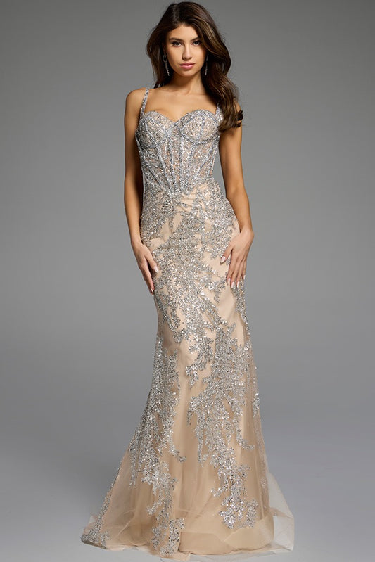 Jovani 40470A Size 2 Emerald