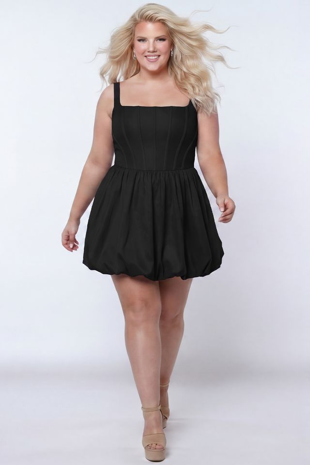 Sydney's Closet SC8166 Black Size 18