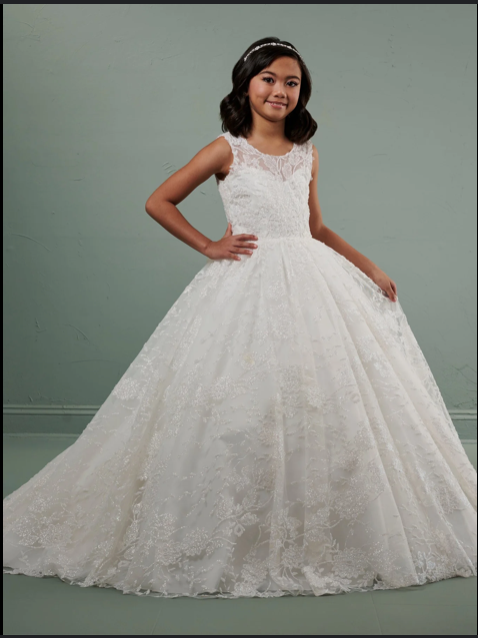 House of Wu 13710 Size 10 Ivory
