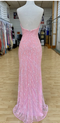 Jasz Couture size 14 7666 Pink