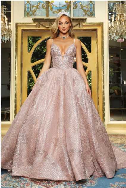 Portia and Scarlett 22076 Rose Gold size 2
