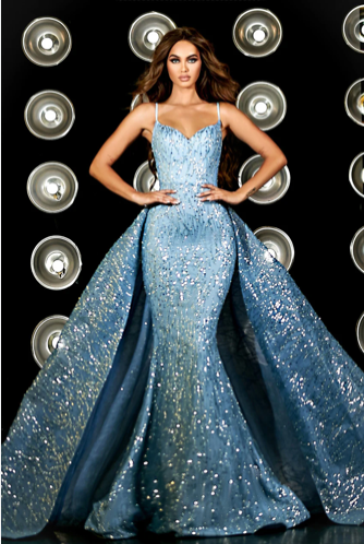 Portia and Scarlett 23033 Blue Size 2