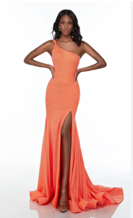 Alyce Paris 61158 Size 8 Orange