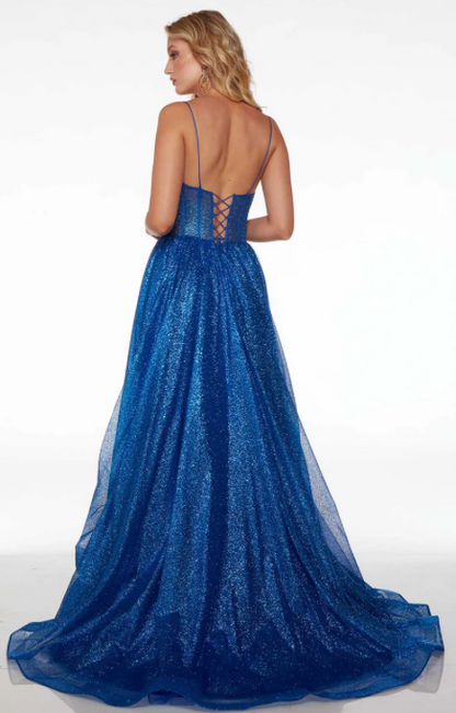 Alyce Paris 61600 size 10 Electric Blue