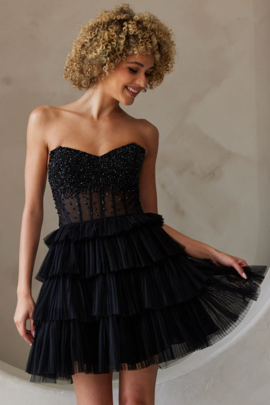 Amelia Couture BZ9999S size 8 Black