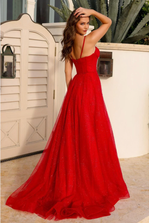 Amelia Couture TM1022 size 4 Red