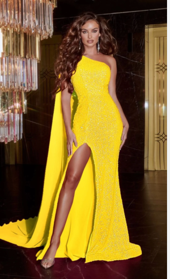 Portia and Scarlett ps22364 size 2 Hot Yellow