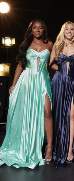 Sophia Thomas 4037A size 4 Aquamarine
