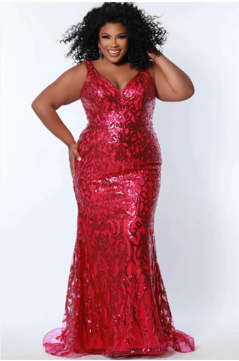 Sydney'Closet TE2303 14W Pink