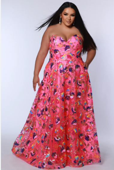 Sydney's Closet JK2508 Size 22 Bubble Gum