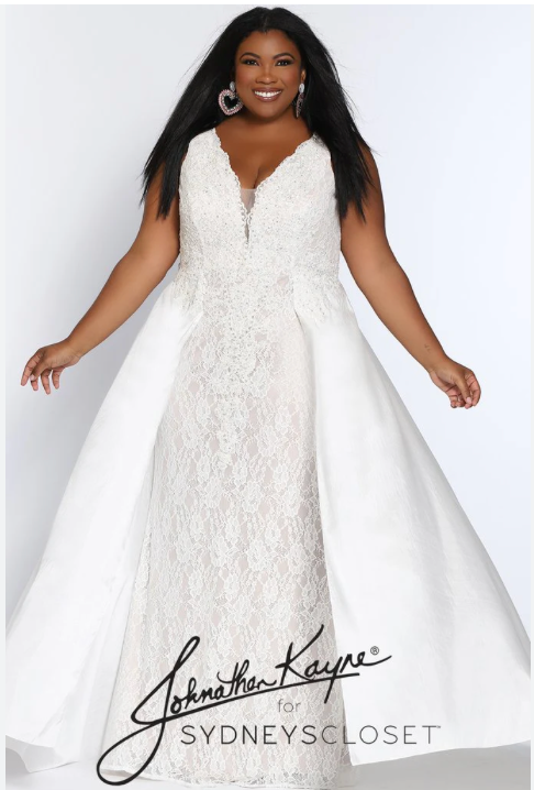 Sydney's Closet Jonathan Kayne JK2016 sz20 Ivory/Nude