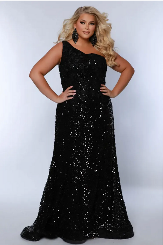 Sydneys Closet TE2414 Size 16 Black