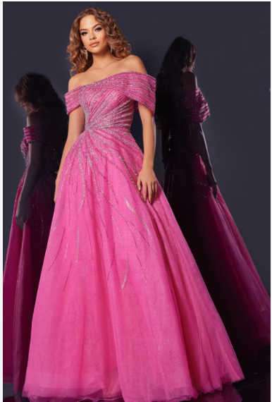 Jovani 45067 Size 6 Fuchsia