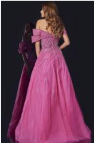 Jovani 45067 Size 6 Fuchsia