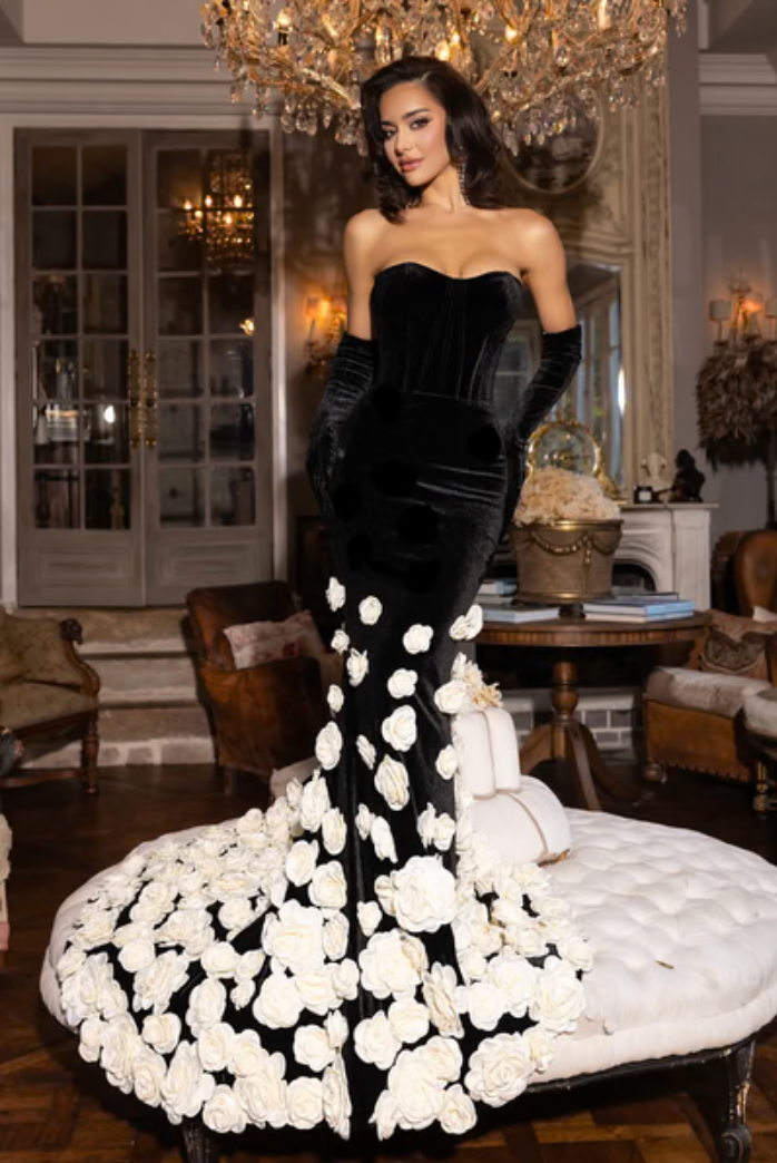 Portia & Scarlett PS25629E Size 8 Black/Cream