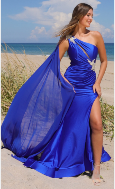Amelia Couture 7056 size 10 Royal Blue