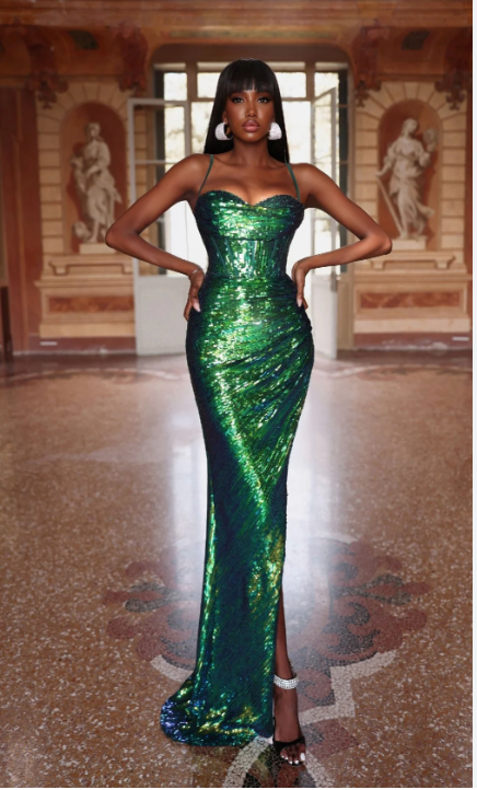 Alyce Paris 61821 Size 2 Emerald