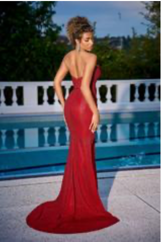 Portia and Scarlett ps24181 Size 00 Red