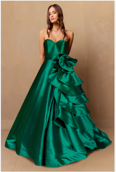 Amelia Couture SU085 size 4 Green