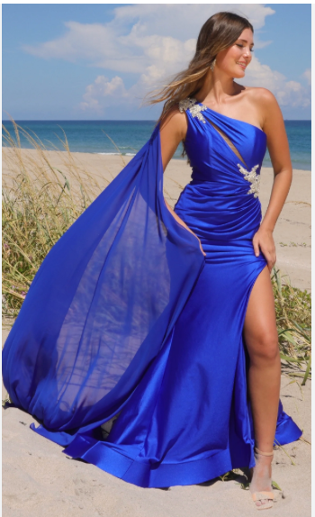 Amelia Couture 7056 Size 8 Royal