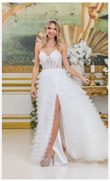 Dancing Queen 4491 Size Small White