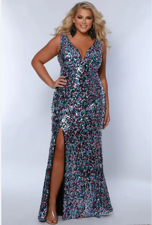Sydney’s Closet TE2415 size 20 Pink Multi