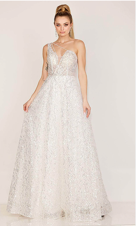 Cecilia Couture 192 Size 12 Ivory