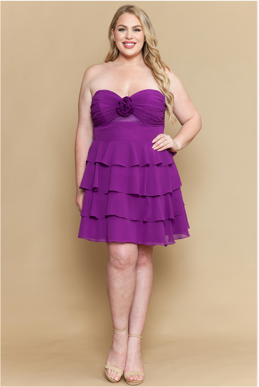 Poly USA (Ed Young) W1218 Size 14w Purple