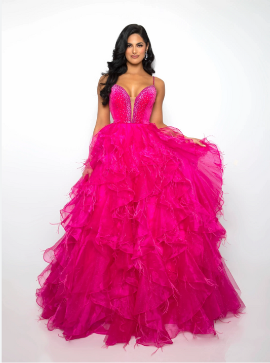 Ava Presley 39554 Size 12 Fuchsia