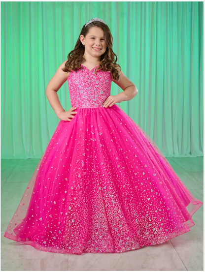 House of Wu 13767 Size 4 Shocking Pink