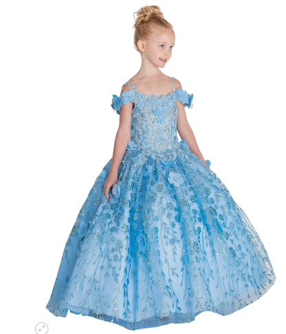 Dancing Queen K796 Size 6 Bahama Blue