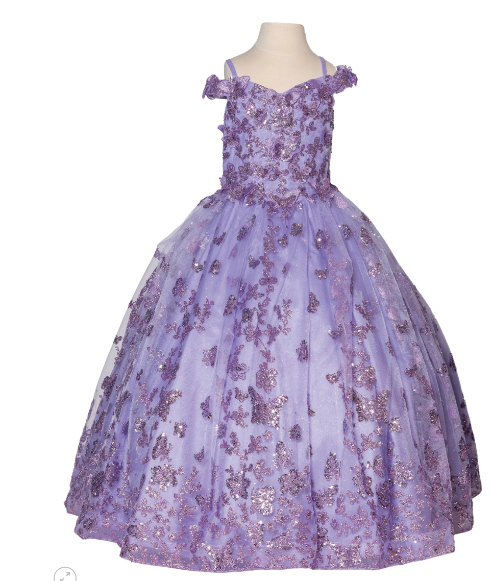 Dancing Queen K819 Size 8 Lilac