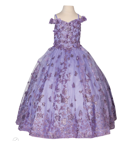 Dancing Queen K819 Size 8 Lilac