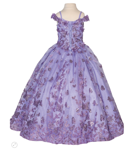 Dancing Queen K819 Size 8 Lilac
