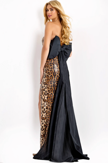 Jovani 48561 size 8 Cheetah