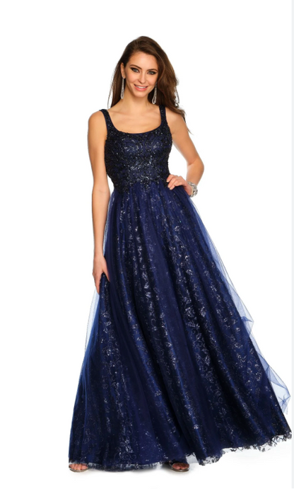 Dave and Johnny 11008 size 4 Navy Blue