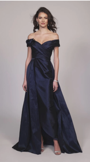 Dave and Johnny 11747 size 4 Navy Blue