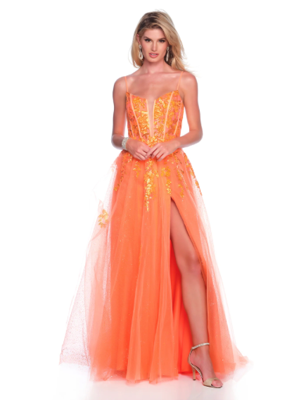 Dave and Johnny 12008 Size 14 Orange