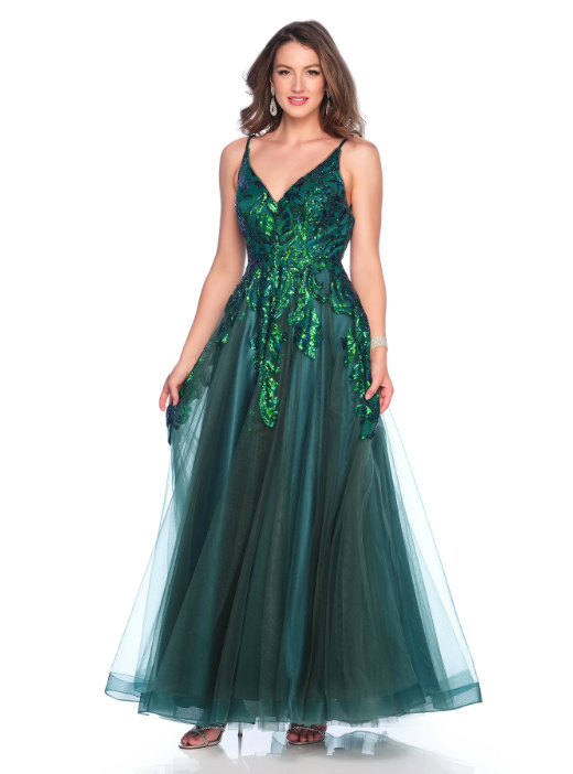 Dave and Johnny 12064 size 8 Emerald