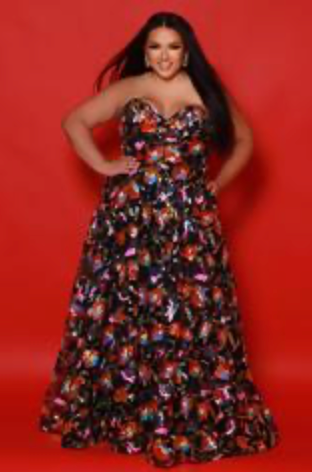 Sydney's Closet JK2508 (Jonathan Kayne) size 14 Onyx