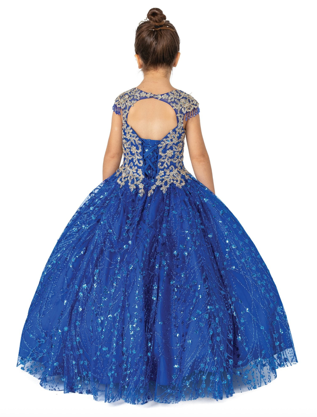 Dancing Queen K713 Size 6 Royal Blue