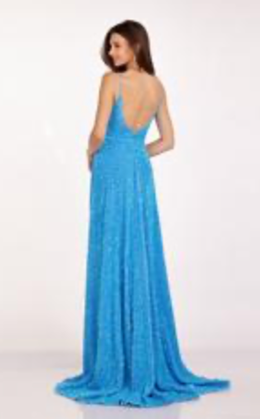 Lucci Lu 90247 Dolphin Blue Size 6