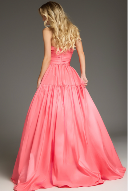 Jovani 38831A Size 0 Coral