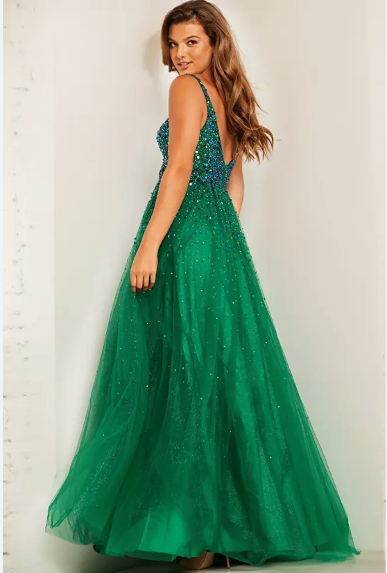 Jovani 38437A size 10 Red