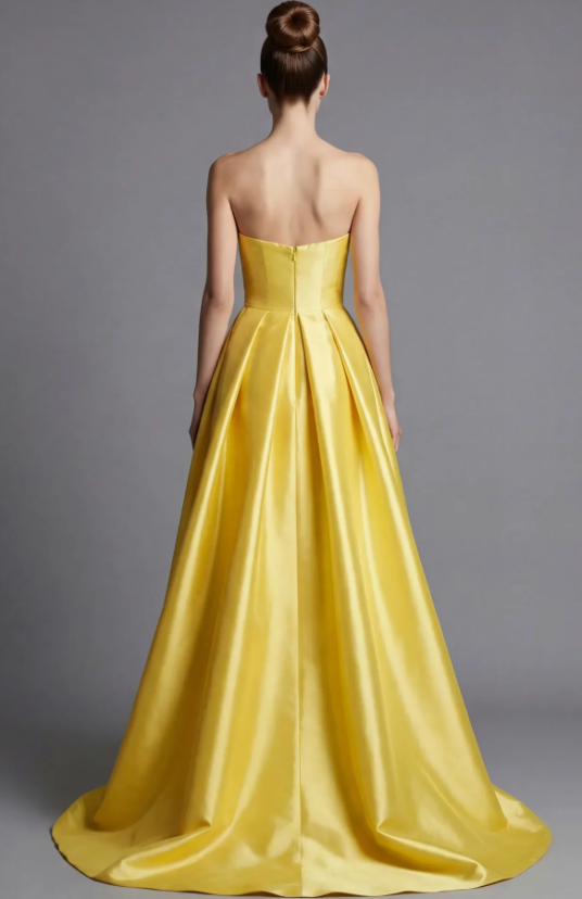 Jovani 49196A size 8 Yellow